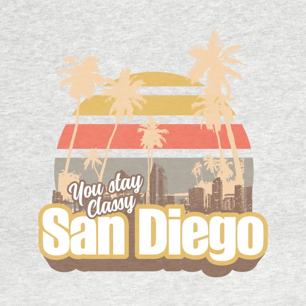 Stay classy San Diego by Graphiksmash